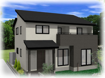 甲斐市龍地B35号棟　建売住宅　外観　イメージ画像