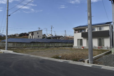 甲斐市龍地　14区画　現地写真