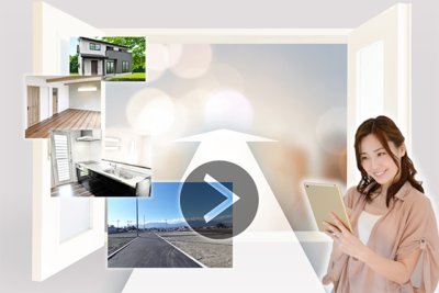 山梨　分譲地　建売住宅　新築　バーチャル見学　ネットで現地を見れる