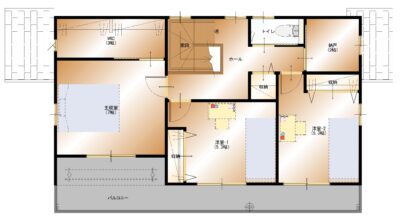 加賀美Ｊ-3号棟建売 2F平面図