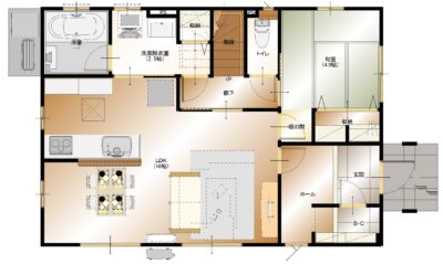 甲斐市　下今井Ｄ9号棟　建売住宅