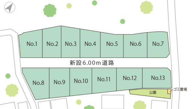 区画図
