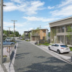 山梨県甲府市増坪町D分譲地のパース（イメージ画像）