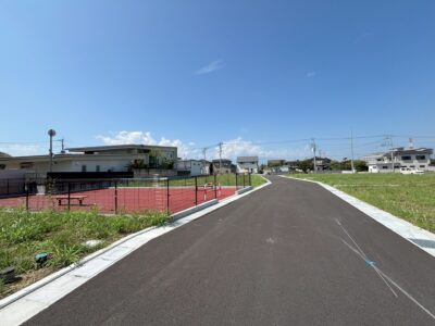 山梨県甲府市増坪町D分譲地の公園