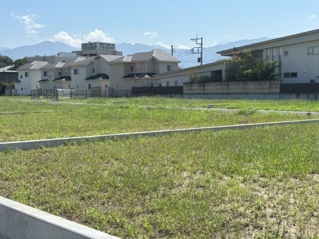分譲地現地写真