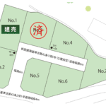 山梨県笛吹市石和町中川Aの区画図