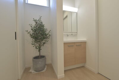 山梨県甲府市増坪町C7号棟の洗面