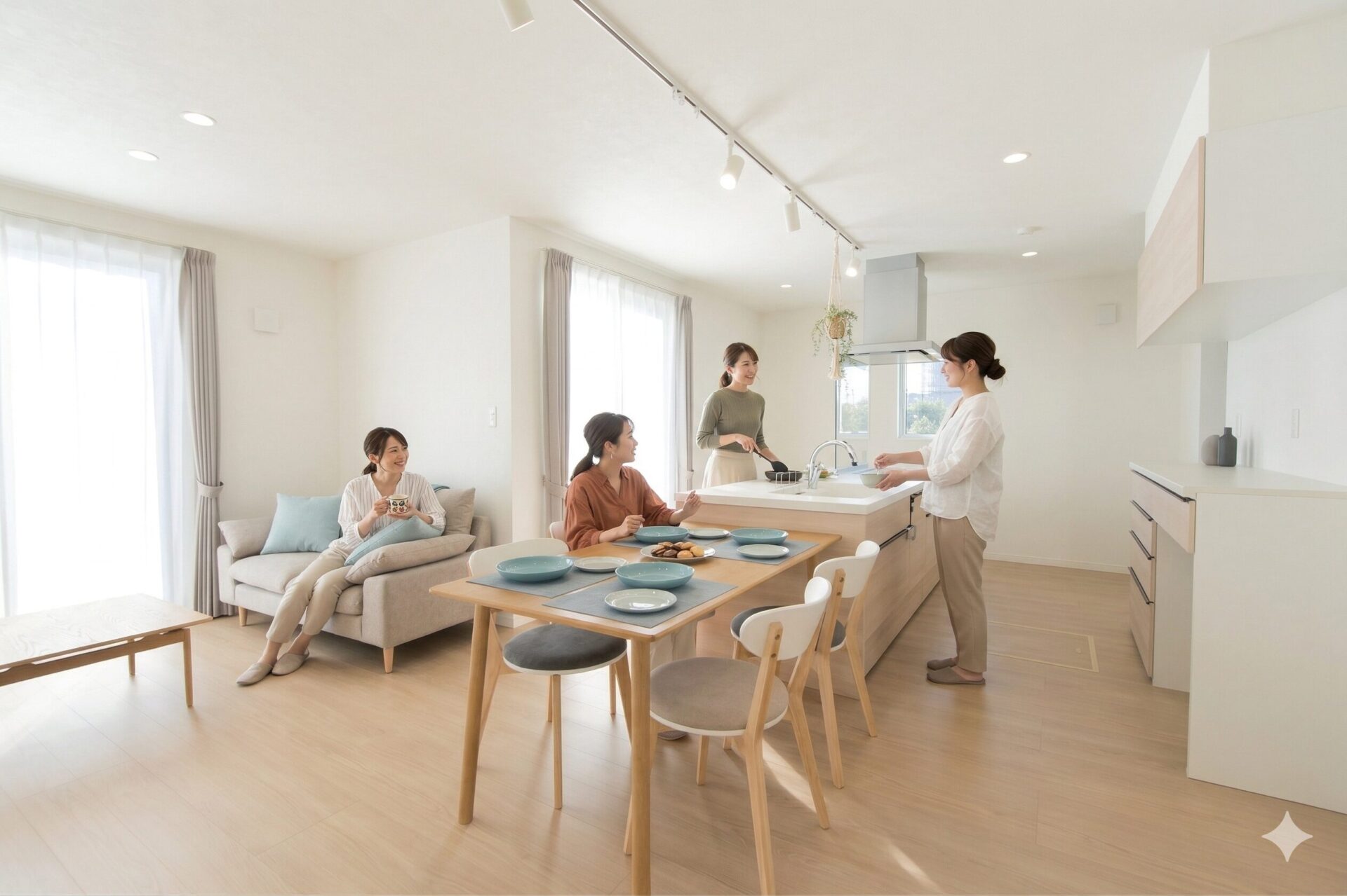 山梨県甲府市増坪町C 7号棟（建売住宅）のダイニングキッチン