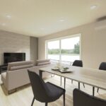 山梨県甲府市下今井町A4号棟の内観パース