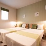 山梨県富士吉田市小明見A9号棟（街かどモデル）の主寝室