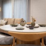 山梨県富士吉田市小明見A9号棟（街かどモデル）のダイニング