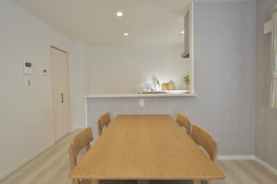 山梨県甲斐市下今井F12号棟のダイニング
