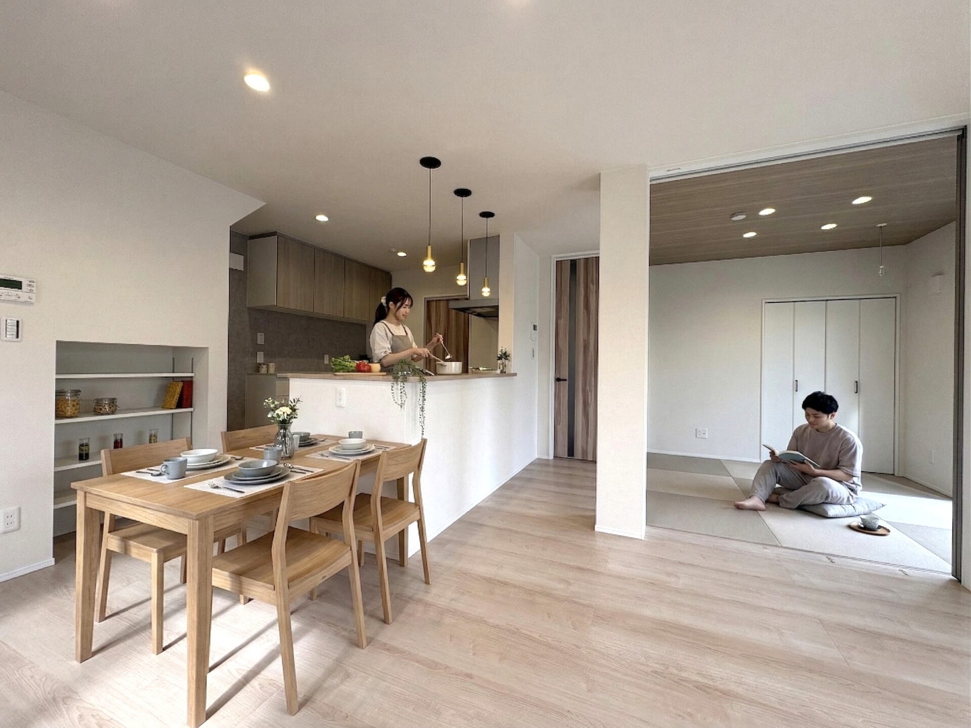 山梨県南アルプス市野牛島H 4号棟（建売住宅）のLDKイメージ写真