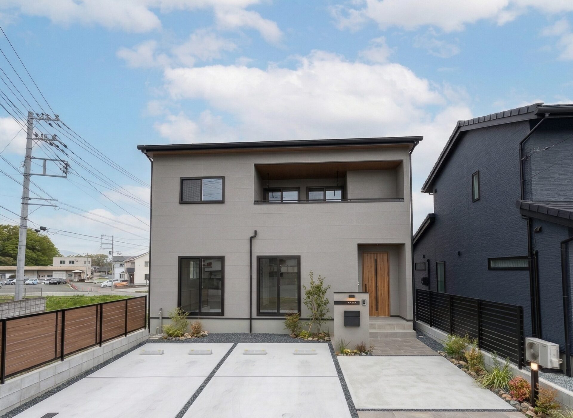 山梨県南アルプス市野牛島H 4号棟（建売住宅）の野牛島外観写真