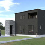 山梨県南アルプス市寺部B22号棟(建売住宅)の外観