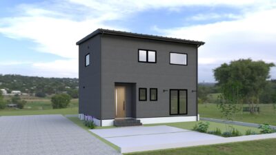 山梨県甲府市里吉F7号棟（新築建売住宅）の外観