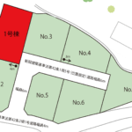 山梨県笛吹市石和町中川A2号棟（建売住宅）の区画図
