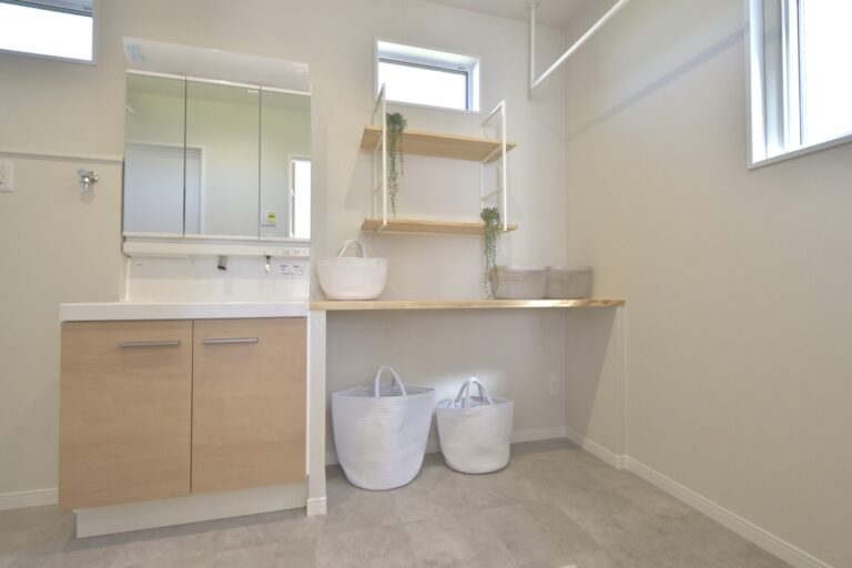 西甲府住宅ROOM TOUR #44　洗面脱衣室