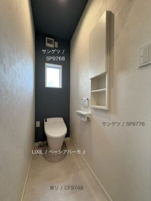 西甲府住宅ROOM TOUR ＃42　1Fトイレ（仕様）