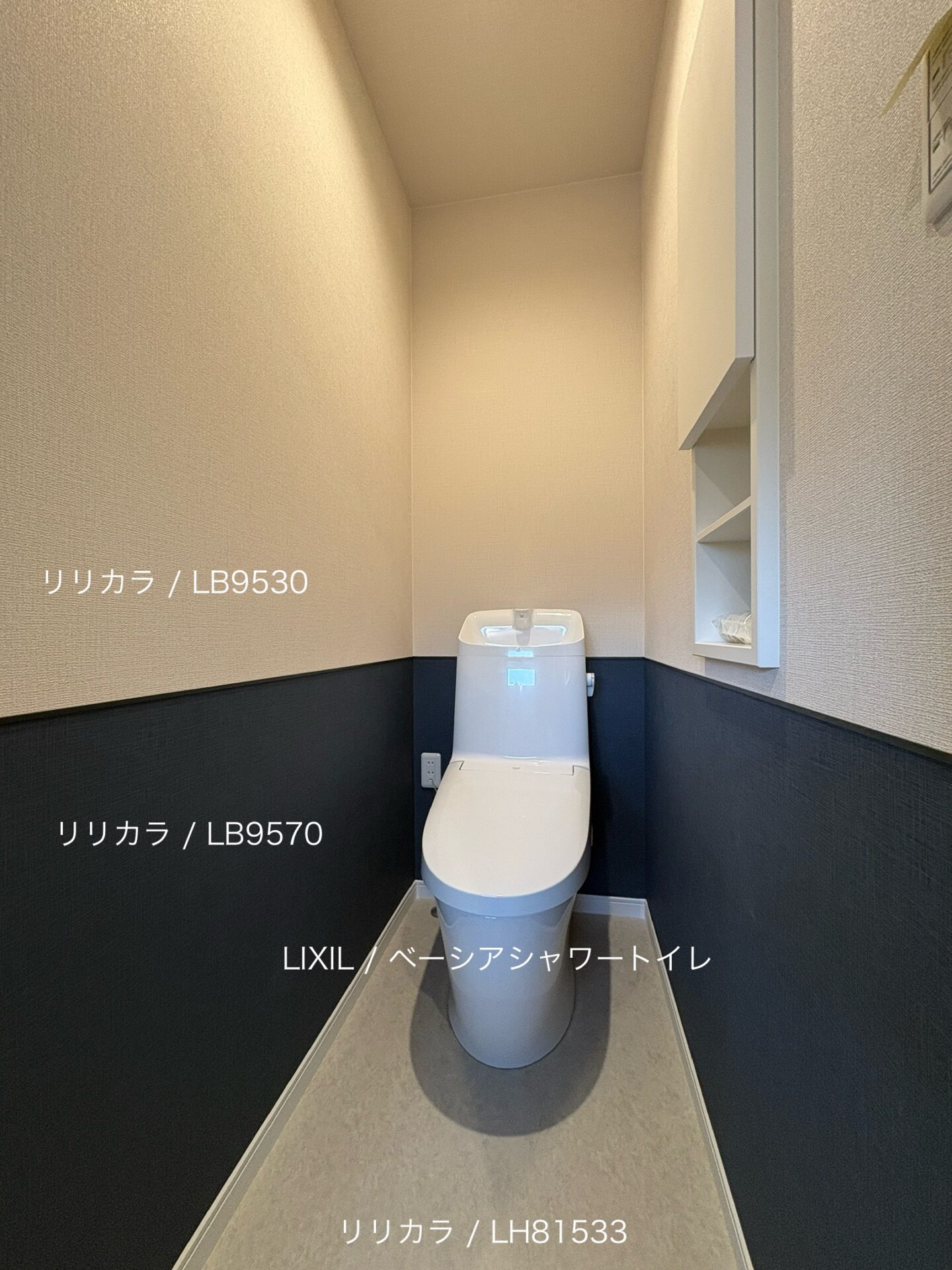 西甲府住宅ROOM TOUR #48　1Ｆトイレ（仕様）