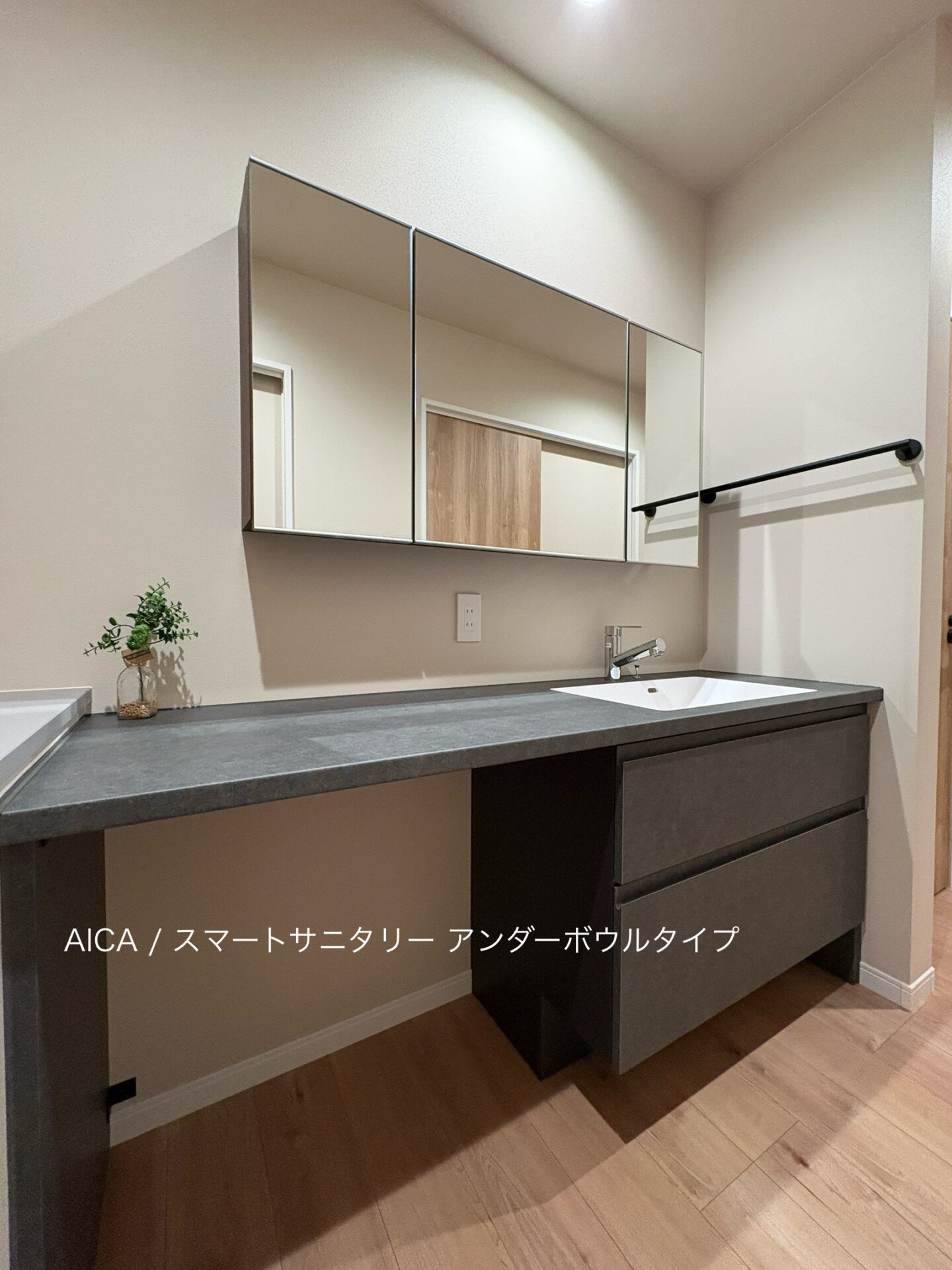 西甲府住宅ROOM TOUR ＃49　洗面（仕様）