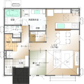 1階平面図