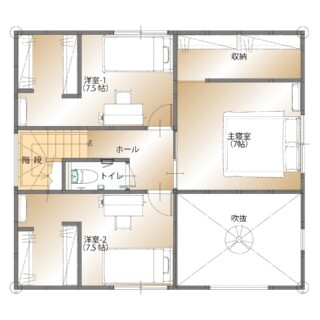 2階平面図