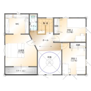 2階平面図