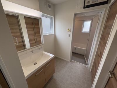 西甲府住宅ROOM TOUR #30　洗面脱衣室