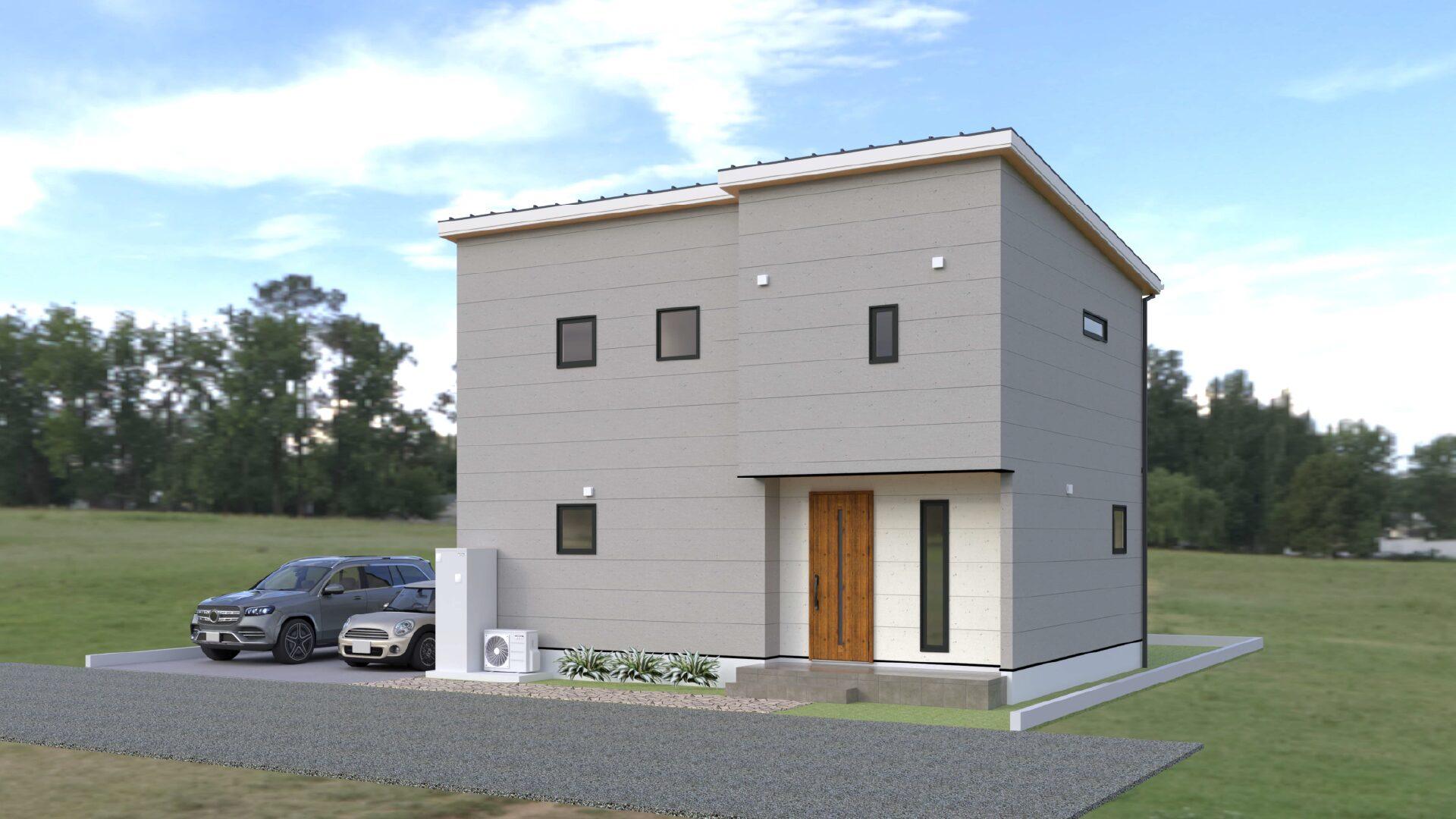 山梨県甲斐市篠原G 12号棟（建売住宅）の外観