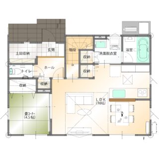 1階平面図