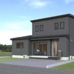 山梨県甲府市増坪町D1号棟（建売住宅）の外観