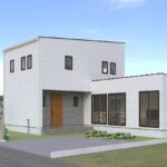 山梨県甲府市増坪町D1号棟（建売住宅）の外観