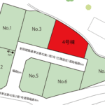 山梨県笛吹市石和町中川A4号棟（建売住宅）の区画図