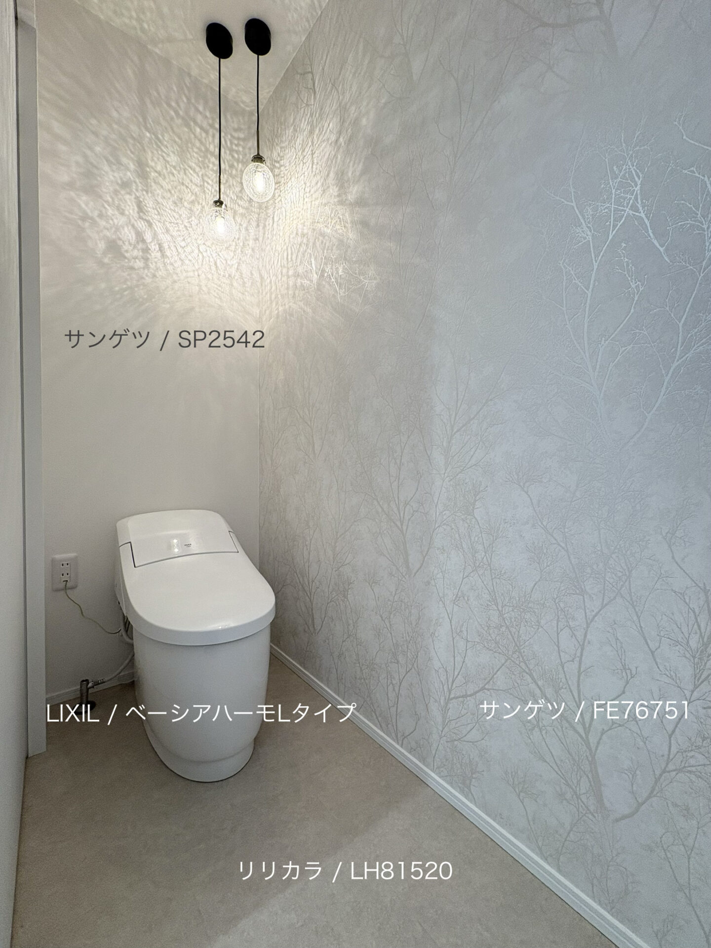 西甲府住宅ROOM TOUR ＃59　1Fトイレ（仕様）