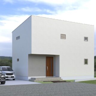 甲府市上石田C6　外観パース